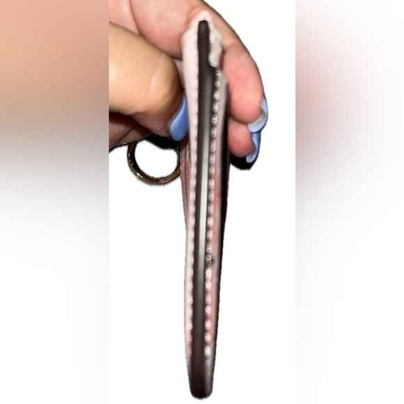 Pink Champagne Kate Spade Laurel Way Bitsy Card Holder - Picture 6 of 10